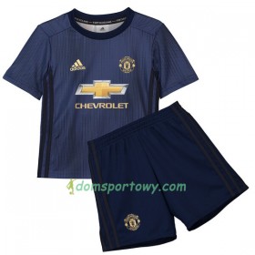 Koszulka Manchester United Dziecięcy Trzeci Koszulki Piłkarskie 2018/19 Krótki Rękaw